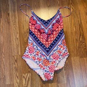 Floral Bathing Suit